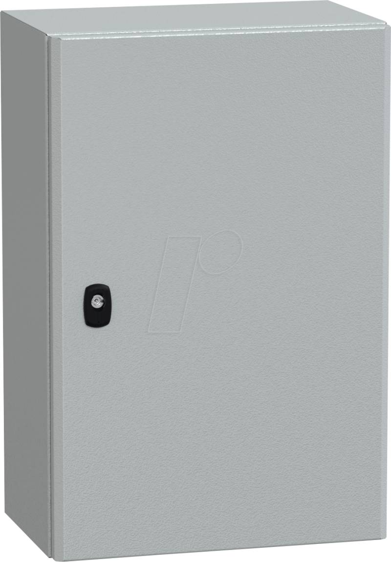 NSYS3D6425P - Stahlgehäuse S3D mit Montageplatte 600 x 400 x 250 IP66 von Schneider Electric