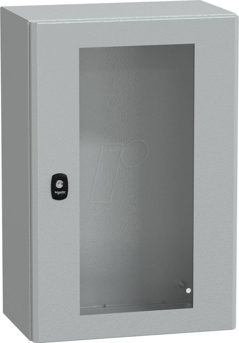 NSYS3D6425T - Stahlgehäuse S3D tspt Tür ohne Montageplatte 600 x 400 x 250 von Schneider Electric