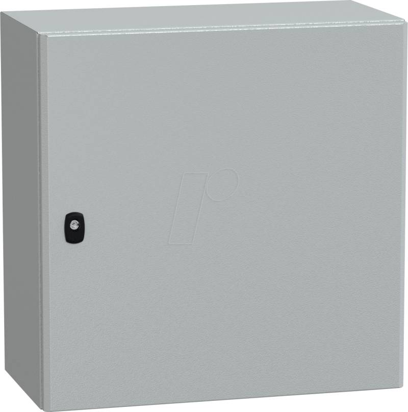 NSYS3D6630P - Stahlgehäuse S3D mit Montageplatte 600 x 600 x 300 IP66 von Schneider Electric
