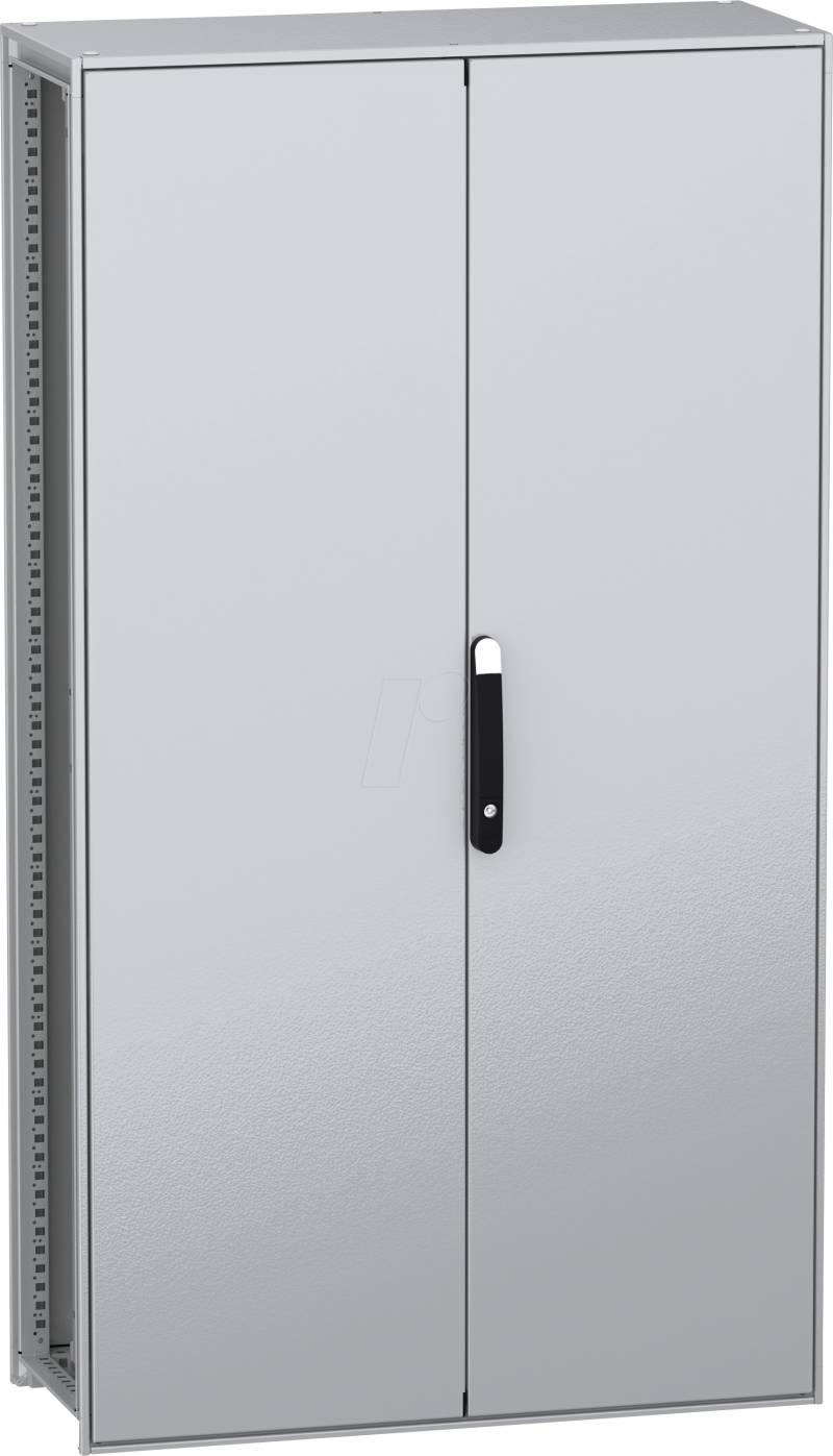 NSYSFN1810402DP - Standgehäuse, PanelSeT SFN, Stahl, Montageplatte, 2 Türen von Schneider Electric