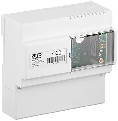 Schneider Electric Ritto Netzgerät für TwinBus Türsprechanlagen und Videosystem, weiss, Artikelnummer 1757301 Schneider Electric Ritto Netzgerät für TwinBus Türsprechanlagen und Videosystem, weiss, Artikelnummer 1757301 von Schneider Electric