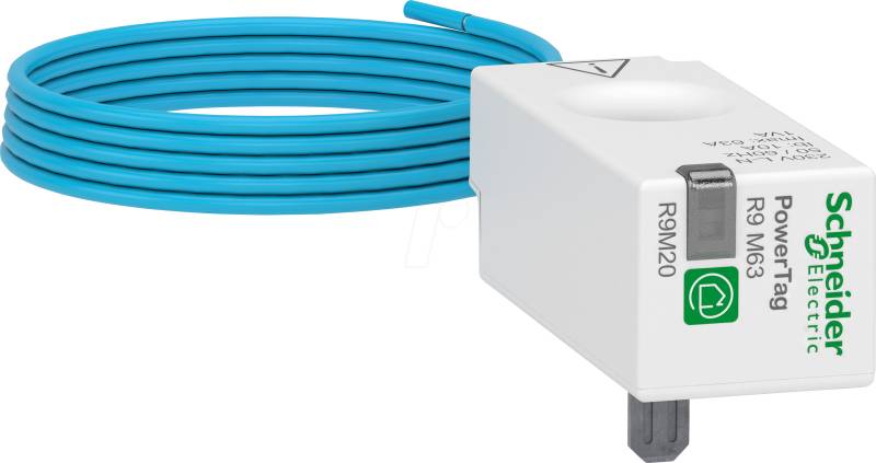 R9M20 - PowerTag Resi9 M63, 1P+N-Kabel, Verbindung mit Wiser Gateway von Schneider Electric