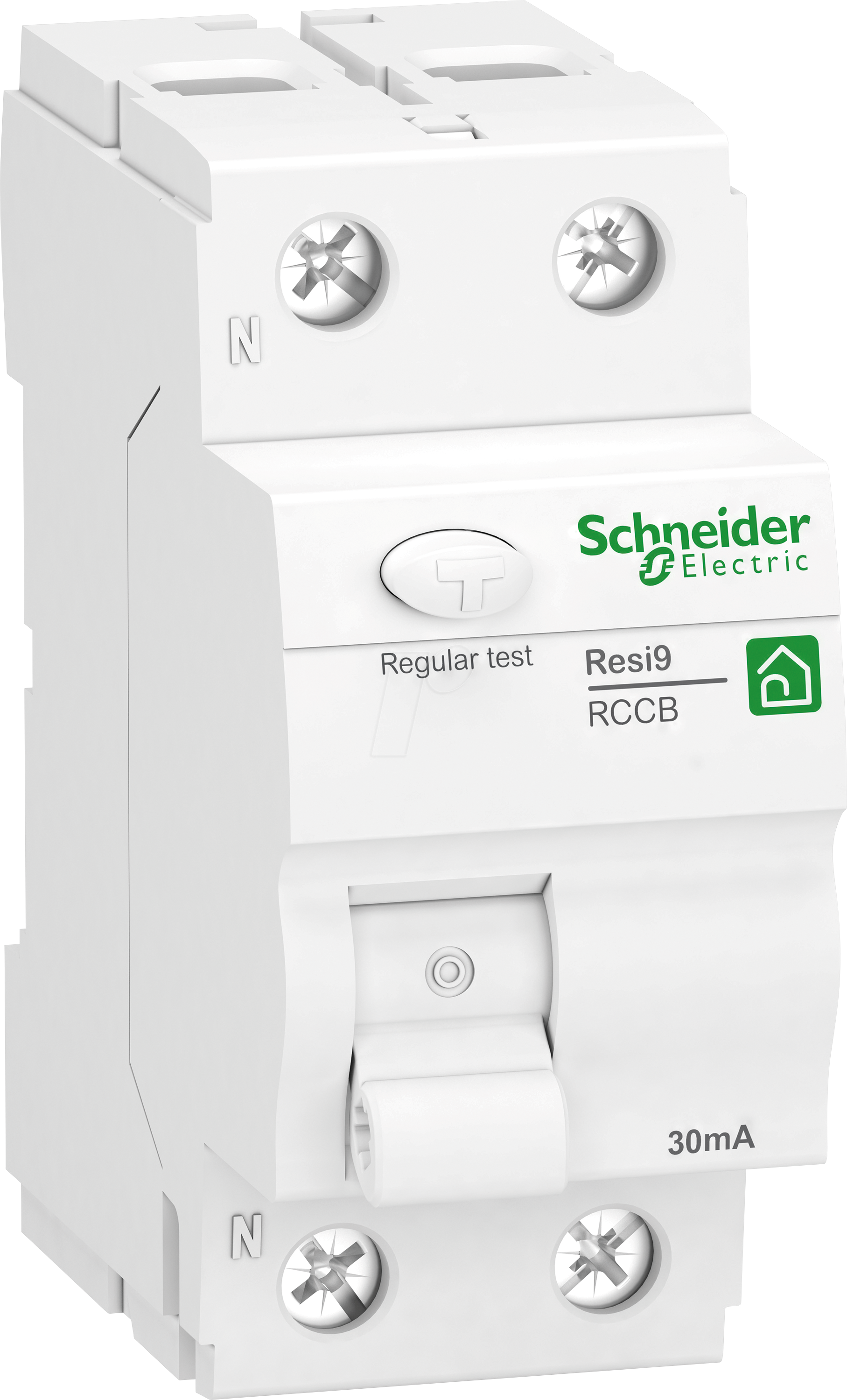 R9R42225 - Fehlerstrom-Schutzschalter Resi9, 1P+N, 25A, 30mA, Typ F R9R42225 - Fehlerstrom-Schutzschalter Resi9, 1P+N, 25A, 30mA, Typ F von Schneider Electric