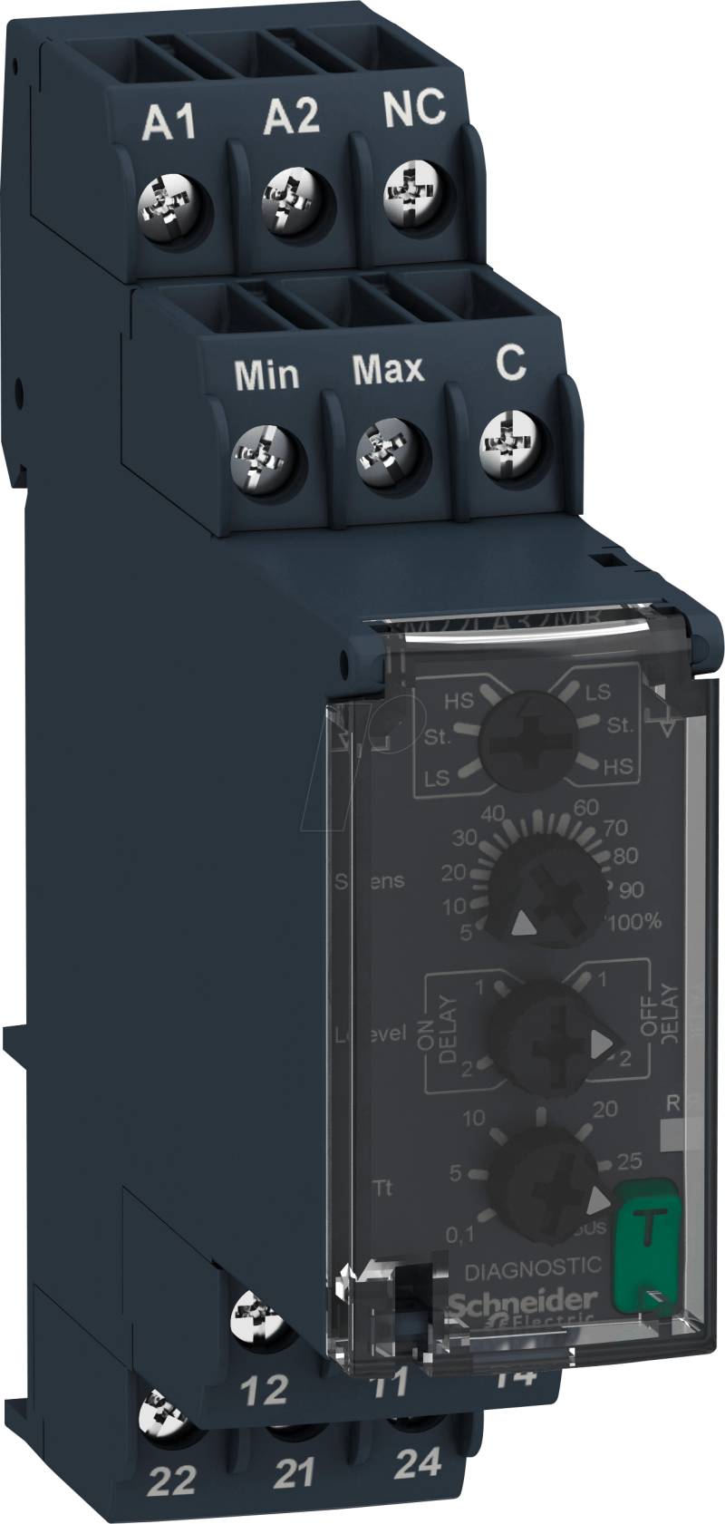 RM22LA32MR - Niveaurelais, 2 Wechsler, 250 V AC, 8 A von Schneider Electric