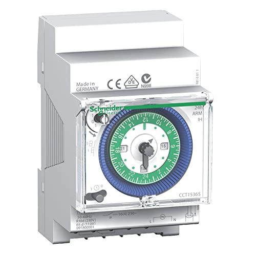 SCHNEIDER ELECTRIC Mechanische Zeitschaltuhr, IH 24h 1c ARM, 24 h, 200 Std. Speicher SCHNEIDER ELECTRIC Mechanische Zeitschaltuhr, IH 24h 1c ARM, 24 h, 200 Std. Speicher von Schneider