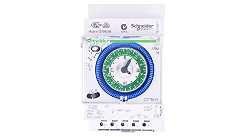 SCHNEIDER ELECTRIC Mechanische Zeitschaltuhr, IH 24h 1c ARM, 24 h, 200 Std. Speicher von Schneider