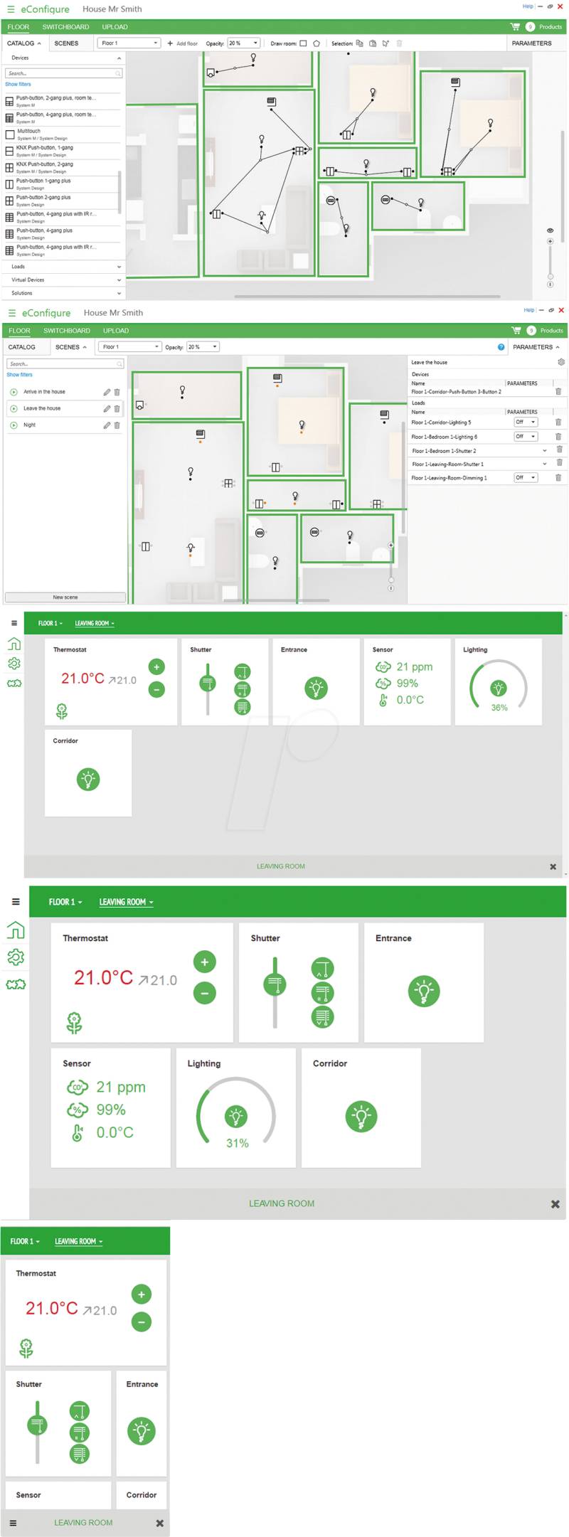 SE LSS900100 - eConfigure KNX lite Grafisches Inbetriebnahmetool von Schneider Electric