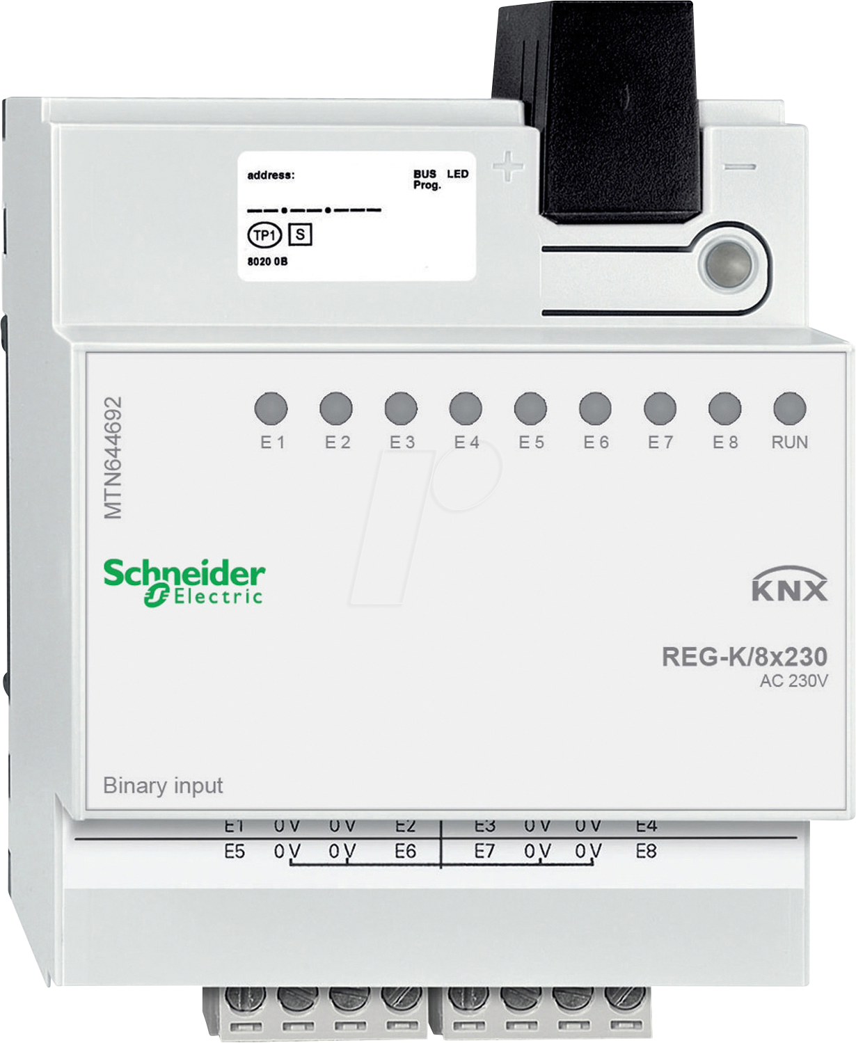 SE MTN644692 - Binäreingang REG-K/8x230, lichtgrau SE MTN644692 - Binäreingang REG-K/8x230, lichtgrau von Schneider Electric