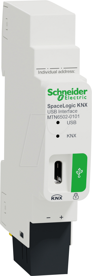 SE MTN6502-0101 - SpaceLogic KNX USB-Schnittstelle DIN-Schiene SE MTN6502-0101 - SpaceLogic KNX USB-Schnittstelle DIN-Schiene von Schneider Electric