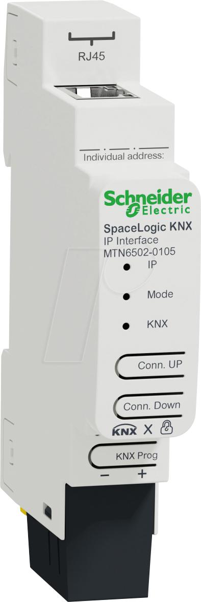 SE MTN6502-0105 - SpaceLogic KNX IP-Schnittstelle DIN-Schiene SE MTN6502-0105 - SpaceLogic KNX IP-Schnittstelle DIN-Schiene von Schneider Electric