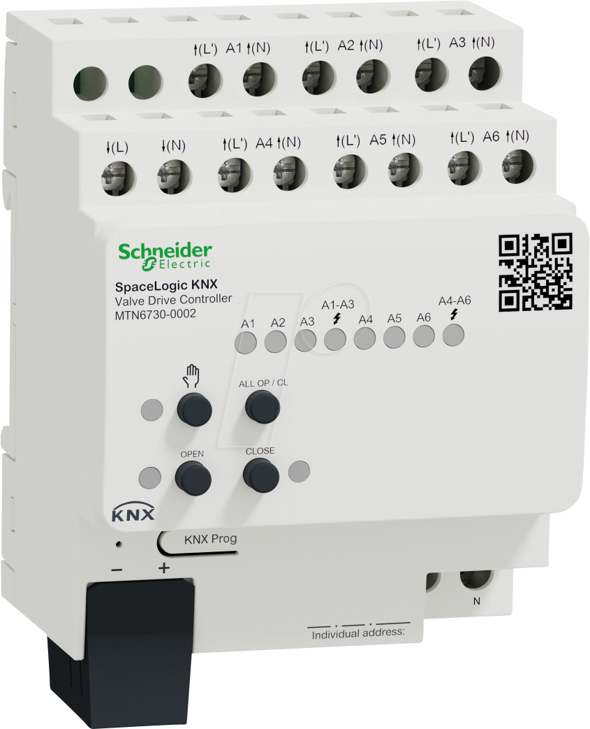 SE MTN6730-0002 - SpaceLogic KNX Ventilantriebsaktor SE MTN6730-0002 - SpaceLogic KNX Ventilantriebsaktor von Schneider Electric