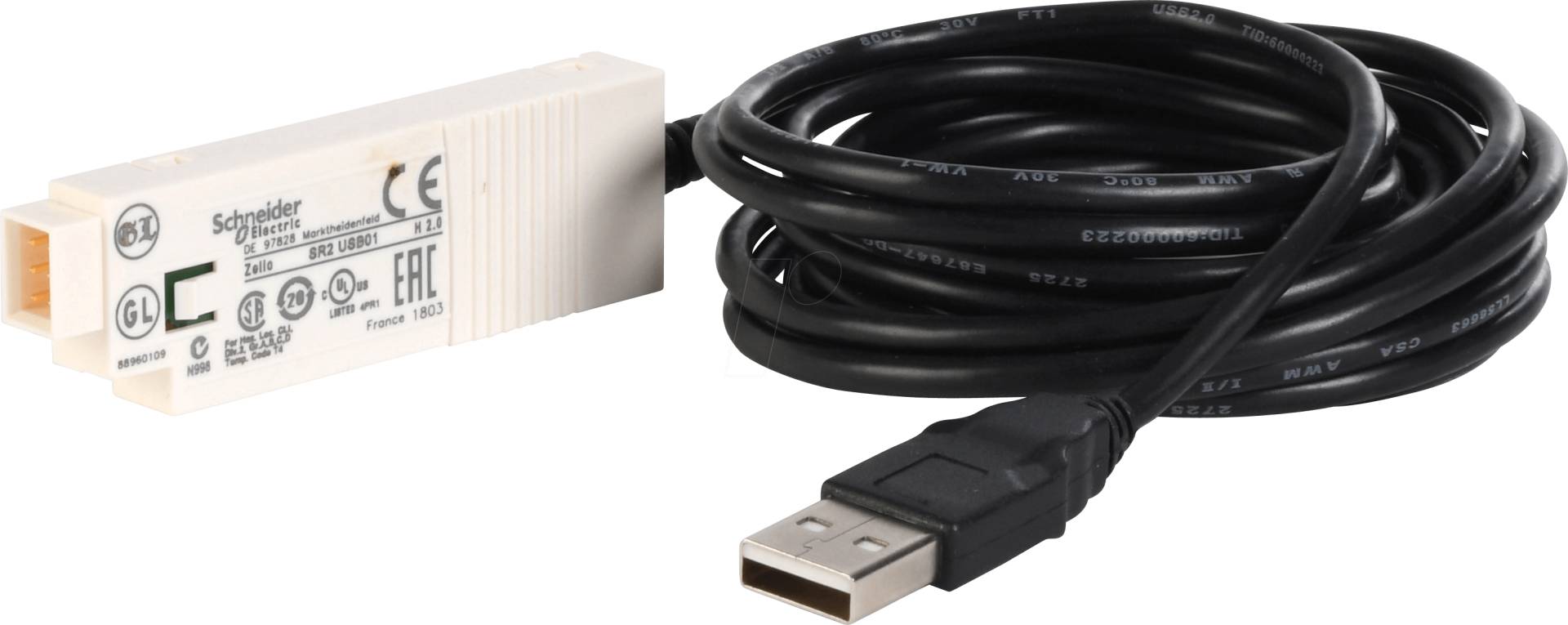 SR2USB01 - SPS-Verbindungskabel, SPS-Programmiergerät SR2USB01 - SPS-Verbindungskabel, SPS-Programmiergerät von Schneider Electric