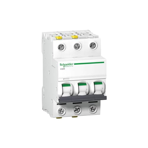 Schneider Electric A9F03306 Leitungsschutzschalter iC60N, 3P, 6A, B Charakteristik von Schneider Electric