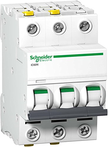 Schneider Electric A9F03340 Leitungsschutzschalter iC60N, 3P, 40A, B Charakteristik von Schneider Electric