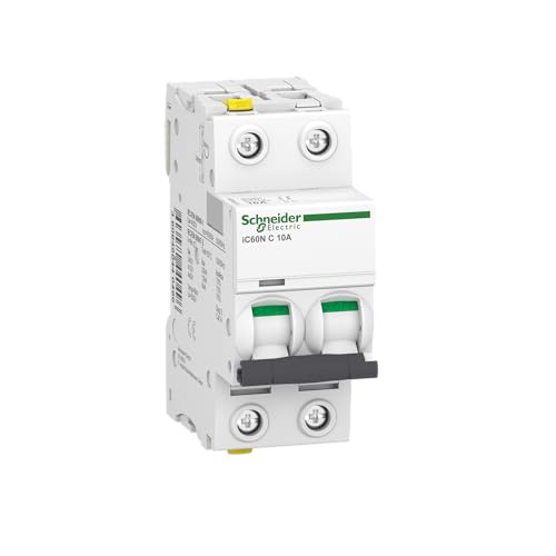 Schneider Electric A9F04210 Leitungsschutzschalter iC60N, 2P, 10A, C Charakteristik von Schneider Electric