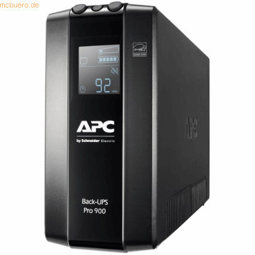 Schneider Electric APC - BR900MI Back-UPS Pro LCD AVR 900VA von Schneider Electric
