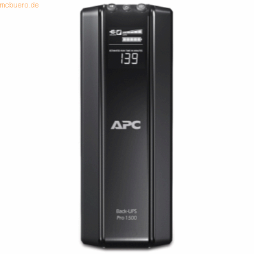 Schneider Electric APC Back-UPS Pro BR1500GI - USV - AC 230V 865W 1500 Schneider Electric APC Back-UPS Pro BR1500GI - USV - AC 230V 865W 1500 von Schneider Electric