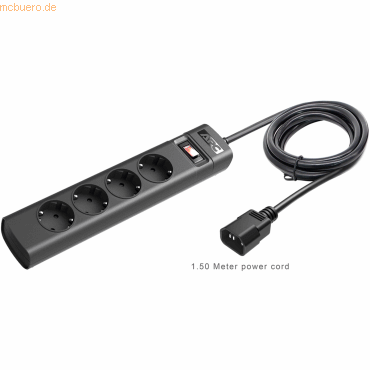 Schneider Electric APC UPS Power Strip IEC C14 TO 4 Outl. Schutzk.CEE von Schneider Electric