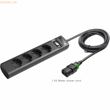 Schneider Electric APC UPS Power Strip Locking IEC C14 TO 4 Outl. Schu von Schneider Electric