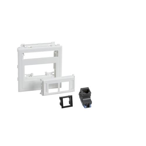 Schneider Electric Anschlußsatz flach 2XActassi 250 cat6 UTP weiß RAL9016 Typ:CYB-DP Inhalt: 1St. Schneider Electric Anschlußsatz flach 2XActassi 250 cat6 UTP weiß RAL9016 Typ:CYB-DP Inhalt: 1St. von Schneider Electric