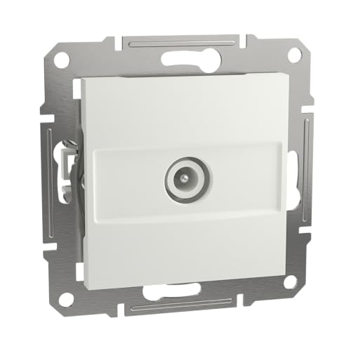 Schneider Electric Asfora EPH3270321D TV Anschlussdose 8dB, SAT Unterputz,1 Ausgang, weiß Schneider Electric Asfora EPH3270321D TV Anschlussdose 8dB, SAT Unterputz,1 Ausgang, weiß von Schneider Electric