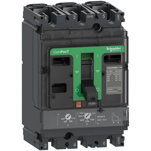 Schneider Electric C25N3TM250 Leistungsschalter 1St. von Schneider Electric