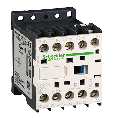 Schneider Electric CA2KN22P7 Relais 230 V, 50/60 Hz, Steuerrelais 2 NO + 2 NC Kontakte Schneider Electric CA2KN22P7 Relais 230 V, 50/60 Hz, Steuerrelais 2 NO + 2 NC Kontakte von Schneider Electric