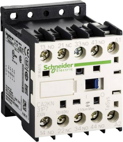Schneider Electric CA2KN31P7 Hilfsschütz 3 Schließer, 1 Öffner 1St. Schneider Electric CA2KN31P7 Hilfsschütz 3 Schließer, 1 Öffner 1St. von Schneider Electric