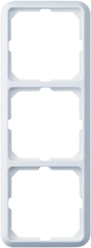 Schneider Electric Elso 204304 RAHMEN 3-FACH FASHION DURO für Steckdosen und Schalter, REINWEIß von Schneider Electric