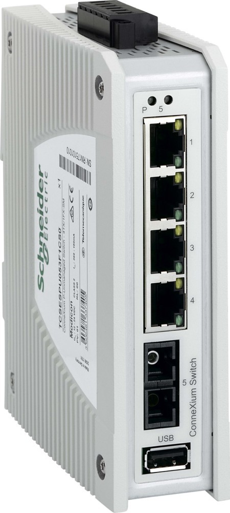 Schneider Electric Ethernet Switch Connexium TCSESPU053F1CS0 Schneider Electric Ethernet Switch Connexium TCSESPU053F1CS0 von Schneider Electric