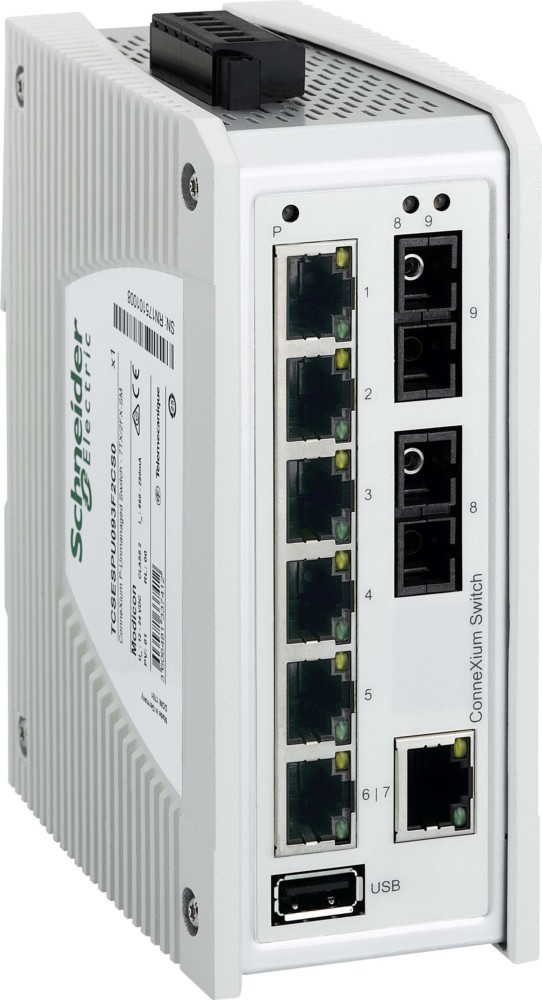 Schneider Electric Ethernet Switch Connexium TCSESPU093F2CS0 Schneider Electric Ethernet Switch Connexium TCSESPU093F2CS0 von Schneider Electric