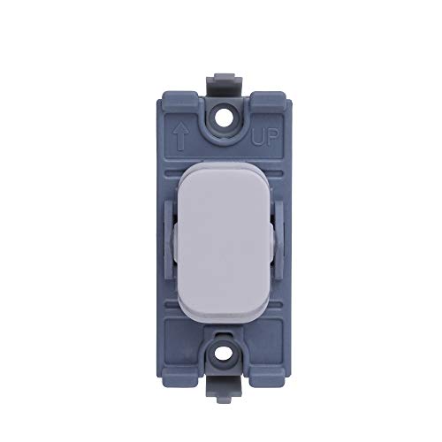 Schneider Electric GGBL201W Lisse Switch Modul, 1-fach, 20AX, Weiß von Schneider Electric