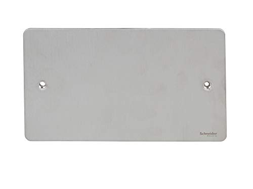 Schneider Electric GU8220SS Ultimate Blankplatte, 2 Gänge, Edelstahl Schneider Electric GU8220SS Ultimate Blankplatte, 2 Gänge, Edelstahl von Schneider Electric