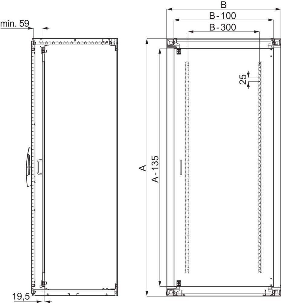 Schneider Electric Innenvolltür SF/SM NSYID166 Schneider Electric Innenvolltür SF/SM NSYID166 von Schneider Electric