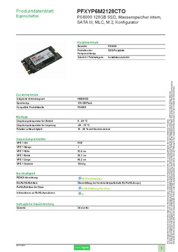 Schneider Electric Interne SSD PFXYP6M2128CTO von Schneider Electric