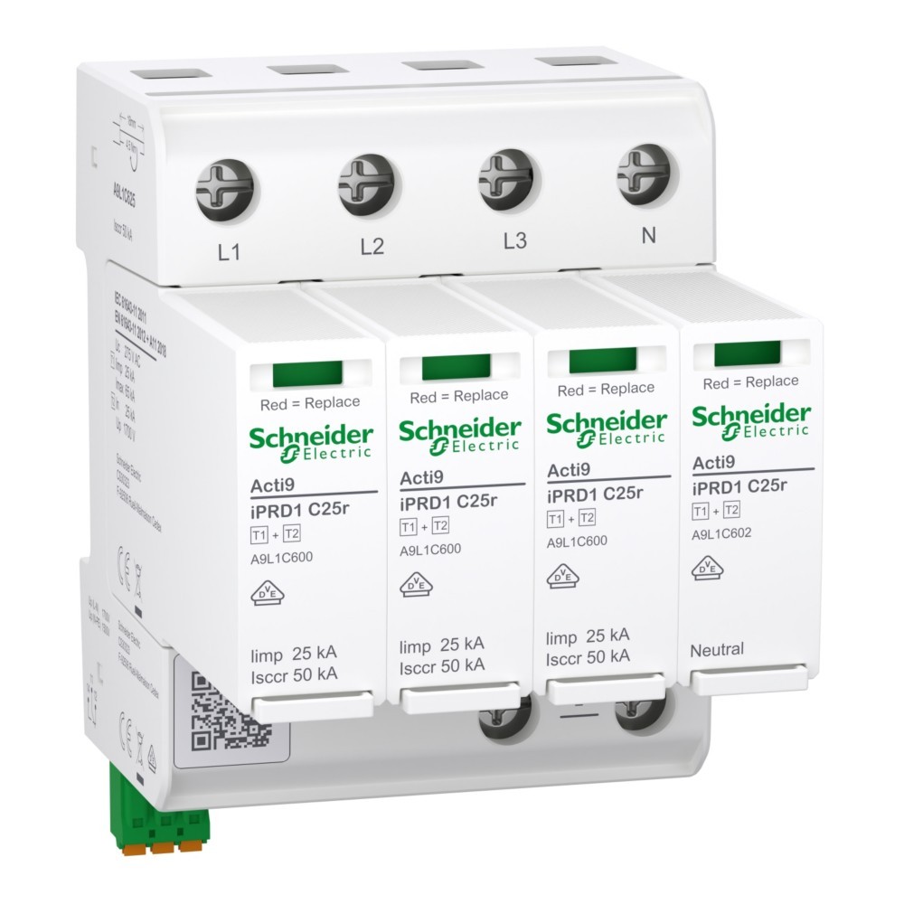 Schneider Electric Kombiableiter Acti9 iPRD1 A9L1C625 Schneider Electric Kombiableiter Acti9 iPRD1 A9L1C625 von Schneider Electric