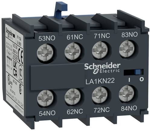 Schneider Electric LA1KN22 Hilfsschalterblock 2 Öffner, 2 Schließer 1St. von Schneider Electric