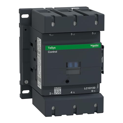 Schneider LC1D150E7 Leistungsschütz, 3P+1S+1Ö, 75kW/400V/AC3, 150A, Spule 48V 50/60Hz Schneider LC1D150E7 Leistungsschütz, 3P+1S+1Ö, 75kW/400V/AC3, 150A, Spule 48V 50/60Hz von Schneider