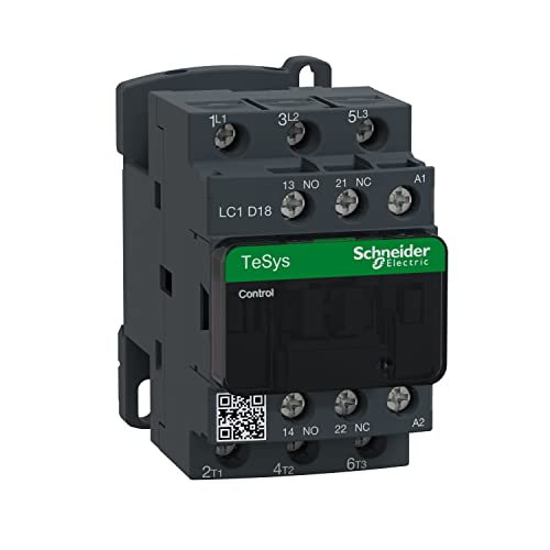 Schneider Electric LC1D18P7 Leistungsschütz LC1D 3p, +1S+1Ö, 7.5 kW, 18 A, 400 V AC3, Spule 230 V AC Schneider Electric LC1D18P7 Leistungsschütz LC1D 3p, +1S+1Ö, 7.5 kW, 18 A, 400 V AC3, Spule 230 V AC von Schneider Electric
