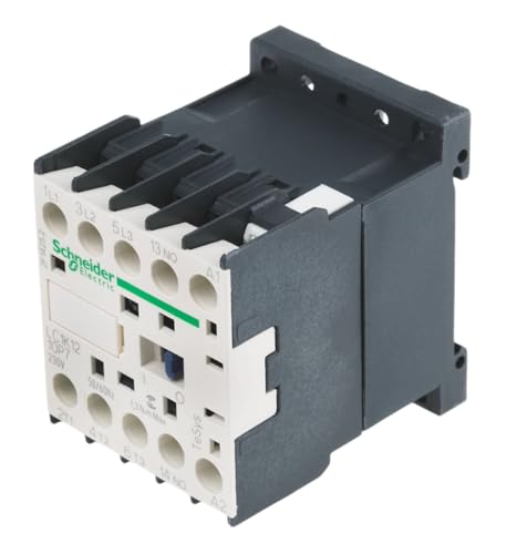 Schneider Electric - Leistungsschütz LC1K 3p, +1S, 5.5 kW, 12 A, 400 V AC3, Spule 230 V AC, LC1K1210P7 Schneider Electric - Leistungsschütz LC1K 3p, +1S, 5.5 kW, 12 A, 400 V AC3, Spule 230 V AC, LC1K1210P7 von Schneider Electric