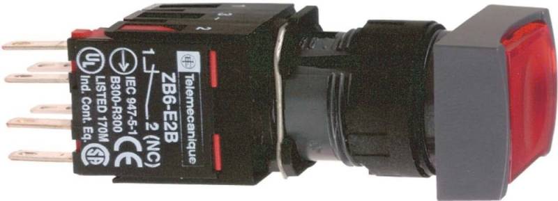 Schneider Electric Leuchtdrucktaster, rot XB6DF4B5B Schneider Electric Leuchtdrucktaster, rot XB6DF4B5B von Schneider Electric