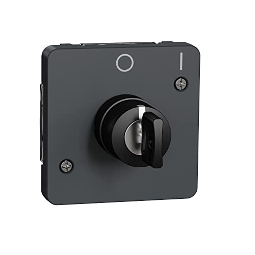 Schneider Electric MUR35062 Schlüsselschalter, 2 Positionen, Grau Schneider Electric MUR35062 Schlüsselschalter, 2 Positionen, Grau von Schneider Electric