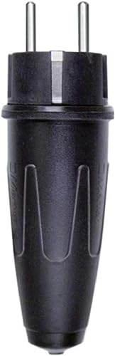Schneider Electric Merten 122151 Gummi-SCHUKO-Stecker,Schutzkontakt Kupplung aus Vollgummi, bruchfest und formbeständig, schwarz Schneider Electric Merten 122151 Gummi-SCHUKO-Stecker,Schutzkontakt Kupplung aus Vollgummi, bruchfest und formbeständig, schwarz von Schneider Electric
