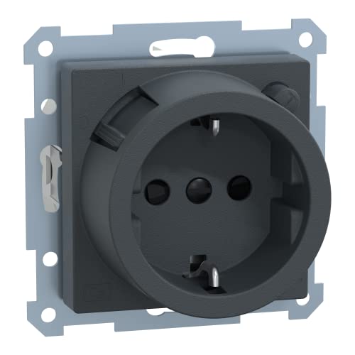 Schneider Electric Merten 232814 FI-SCHUKO-Sicherheitssteckdosen-Einsatz mit Berührungsschutz,Schutzkontaktsteckdose, Anthrazit, System M Schneider Electric Merten 232814 FI-SCHUKO-Sicherheitssteckdosen-Einsatz mit Berührungsschutz,Schutzkontaktsteckdose, Anthrazit, System M von Schneider Electric