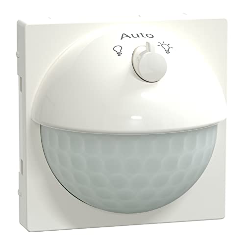 Schneider Electric MEG5711-0319 Merten Argus 180 Bewegungsmelder, Polarweiß Glänzend, Mit Schalter von Schneider Electric