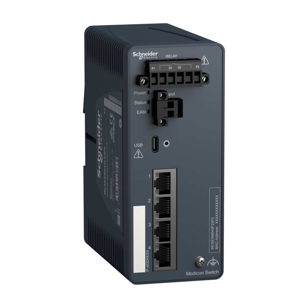 Schneider Electric Modicon Managed Switch MCSESM043F23F0 Schneider Electric Modicon Managed Switch MCSESM043F23F0 von Schneider Electric