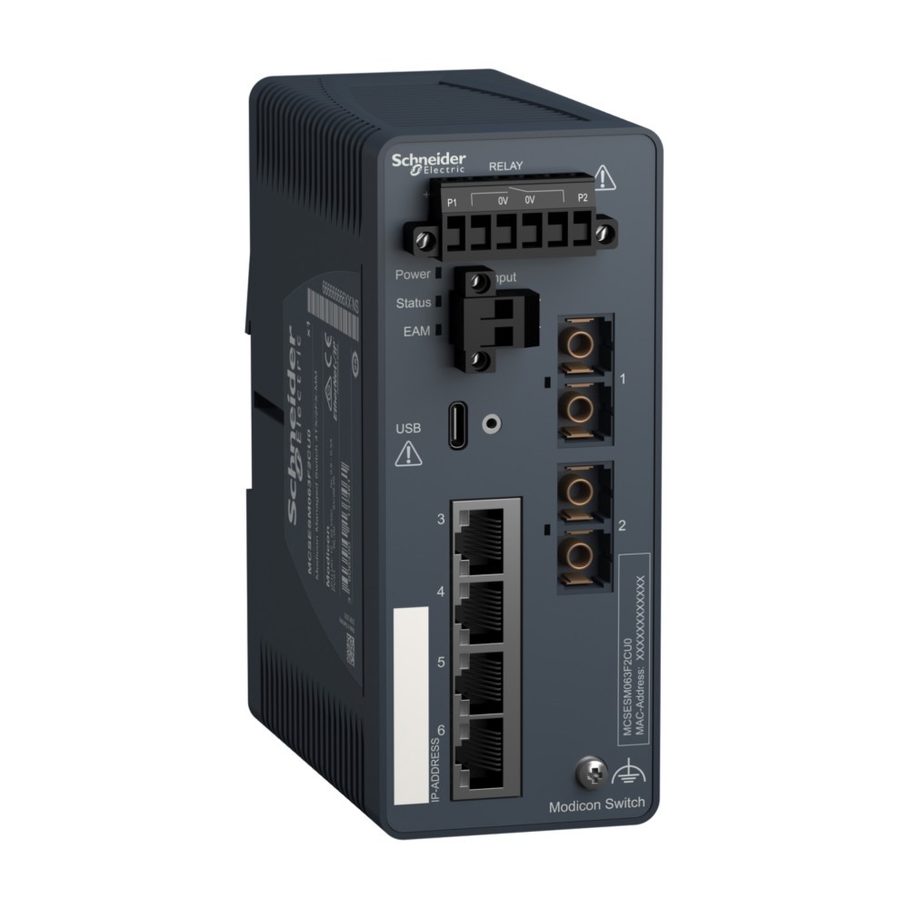 Schneider Electric Modicon Managed Switch MCSESM063F2CU0 von Schneider Electric
