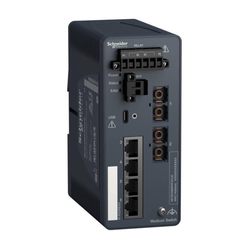 Schneider Electric Modicon Managed Switch MCSESM063F2CU0 von Schneider Electric