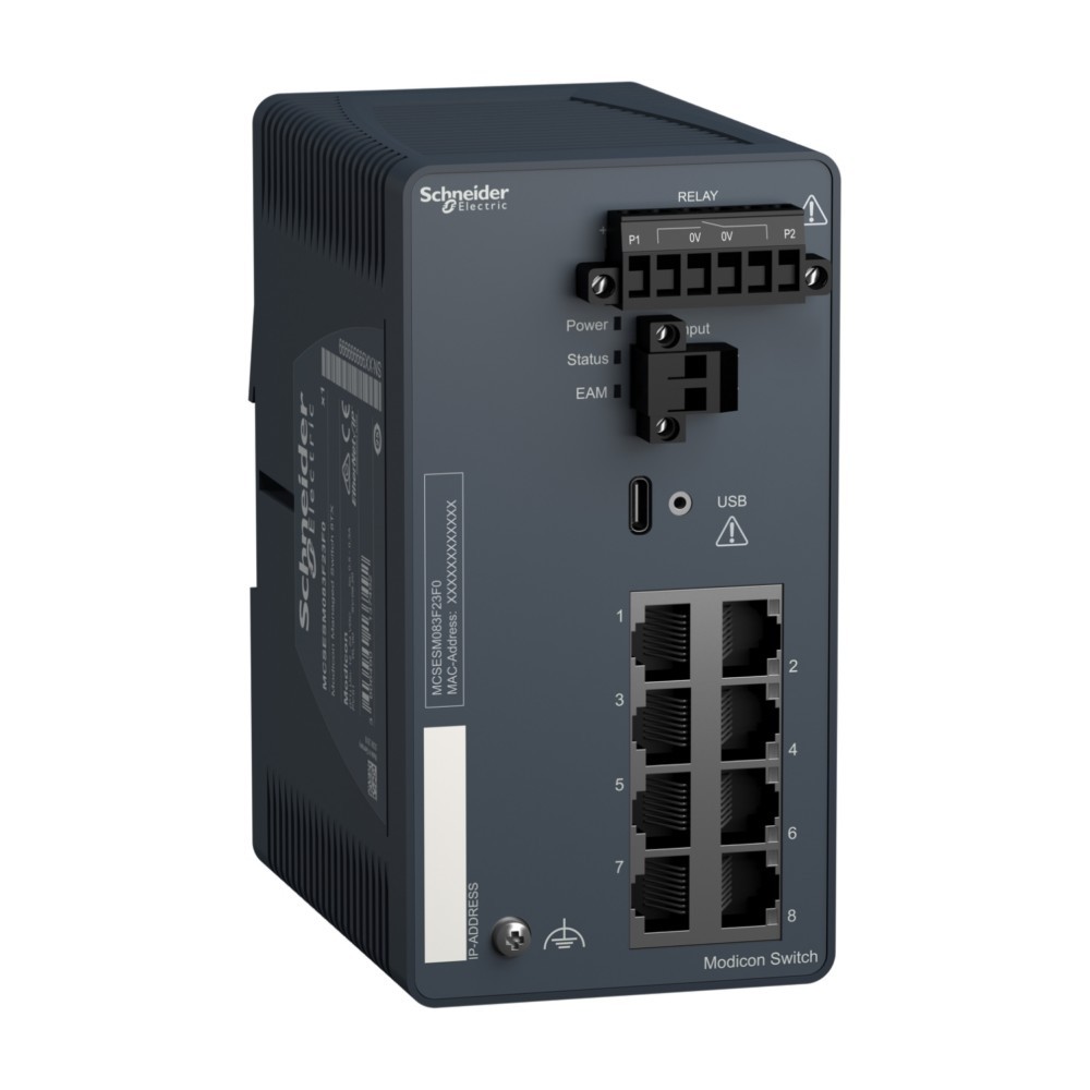 Schneider Electric Modicon Managed Switch MCSESM083F23F0 Schneider Electric Modicon Managed Switch MCSESM083F23F0 von Schneider Electric