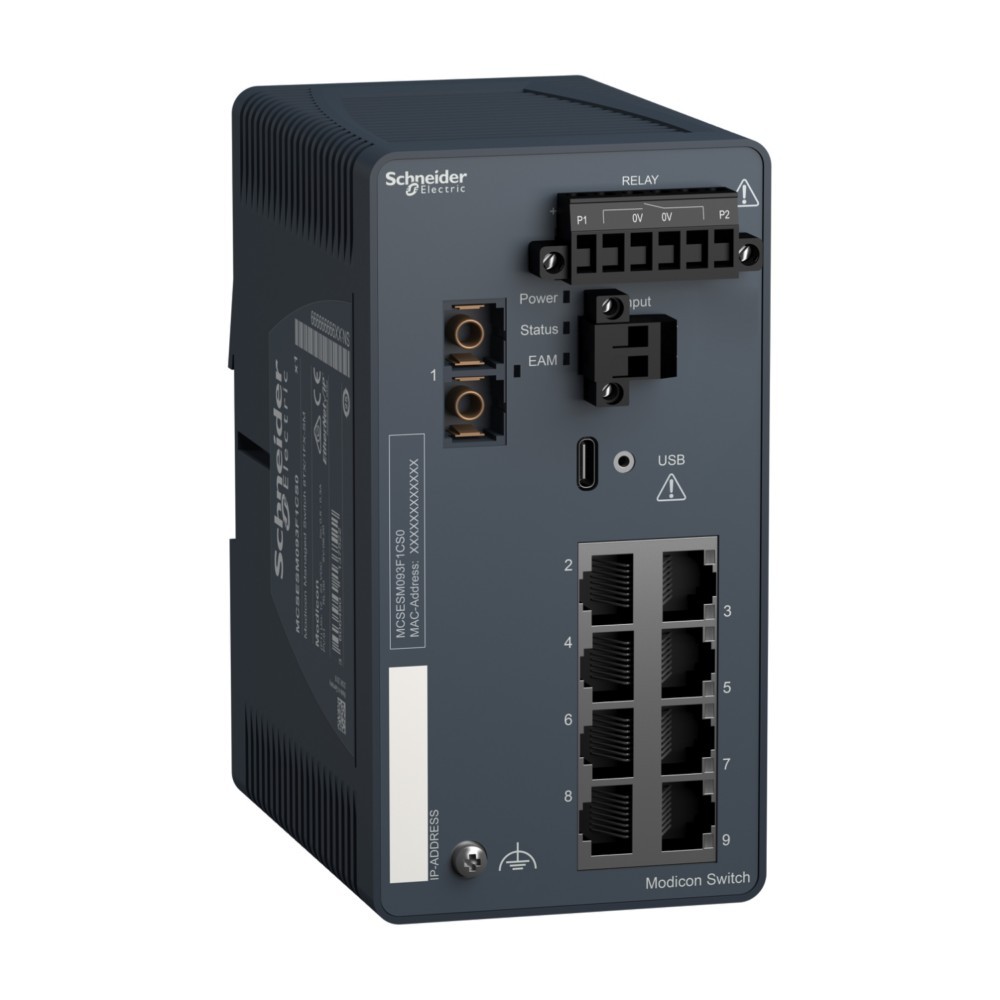 Schneider Electric Modicon Managed Switch MCSESM093F1CS0 Schneider Electric Modicon Managed Switch MCSESM093F1CS0 von Schneider Electric